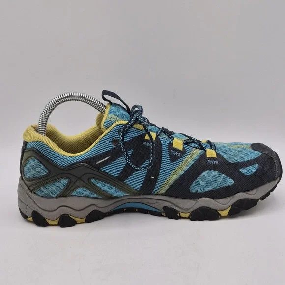 Merrell Shoes Womens Size 9 Blue Mesh Trail Hiking Athletic Sneakers J24372 - Picture 2 of 11